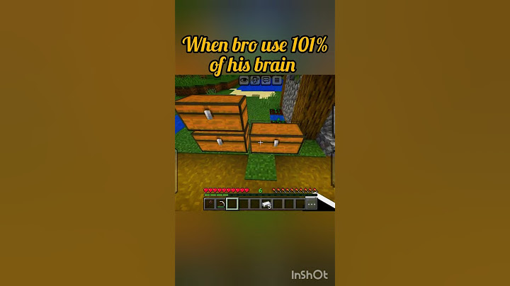 bro use 101% of his brain #funnyvideo #minecraft brain power