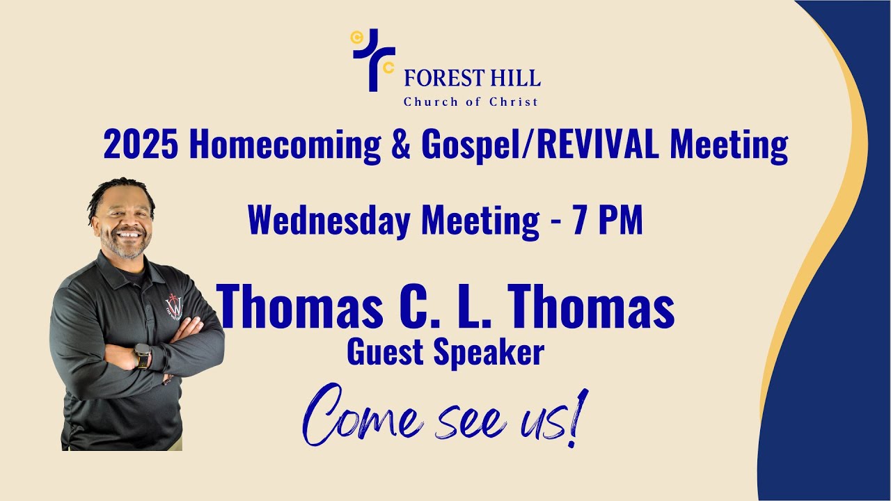 10.15.2025 Wednesday Gospel Revival Meeting | Thomas C. L. Thomas