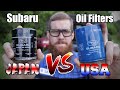 Subaru Crosstrek Oil Filter Showdown: USA vs Japan