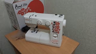 Распаковка швейной машины Janome Ami 25s