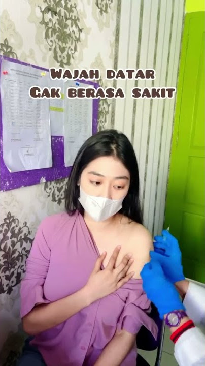 Suntik Vaksin tapi kelihatan,,