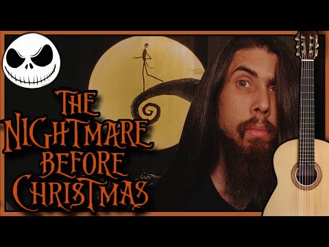This is Halloween - The Nightmare Before Christmas (Classical Guitar Cover)