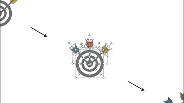 darts and target board for target achievement powerpoint slides