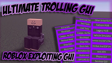 ✔️ Ultimate Trolling GUi ✔️ ROBLOX EXPLOIT / Script ✔️