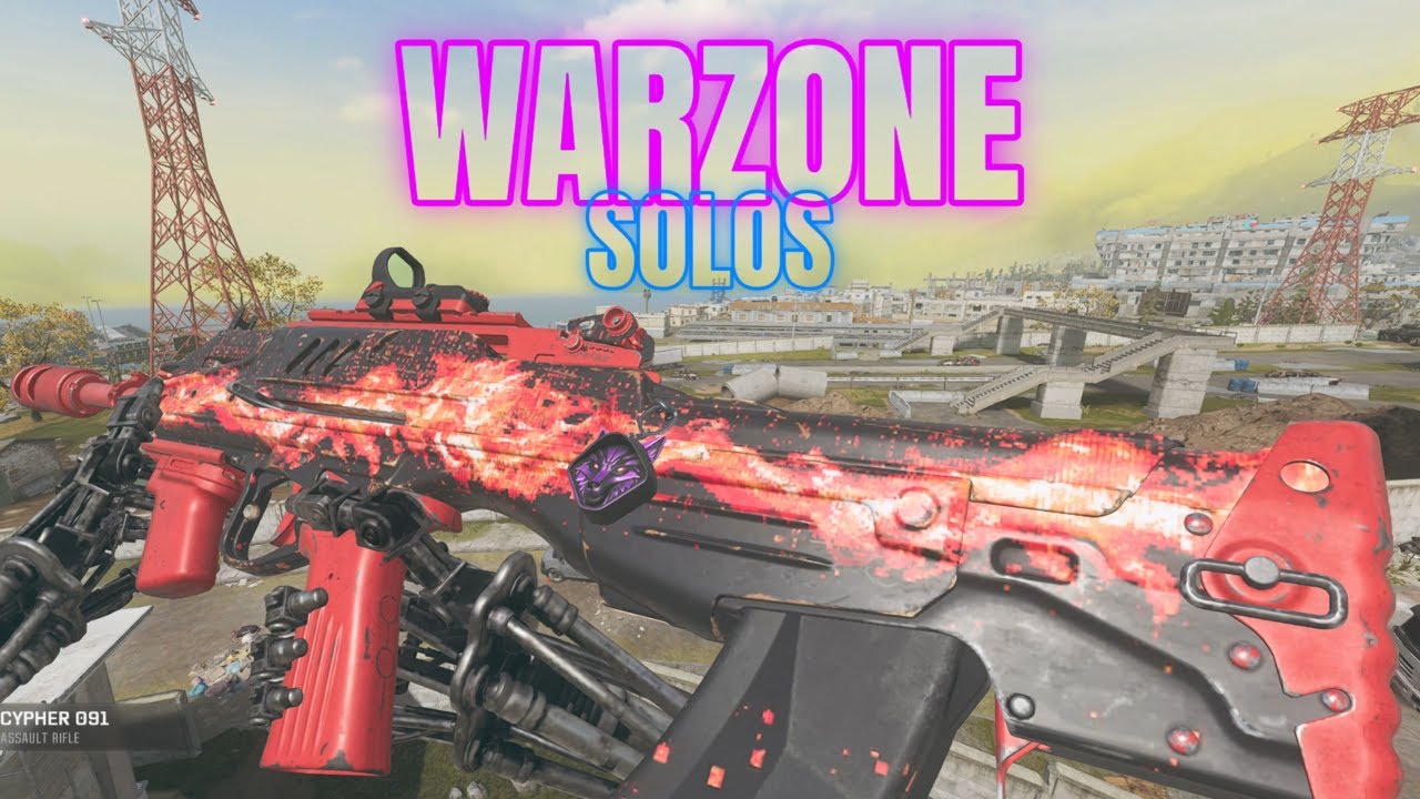Warzone Solos ~ CYPHER 091 & FROSTLINE ~ 10 Kill DUB - YouTube