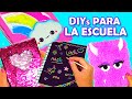 4 IDEAS DIY PARA LA ESCUELA Decora tus cuadernos