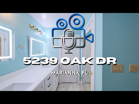 5239 Oak Dr, Marianna, FL home video tour