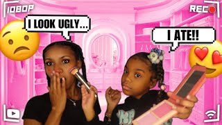 I let my little sister do my MAKEUP.... by donnalove 1,576 views 2 weeks ago 21 minutes