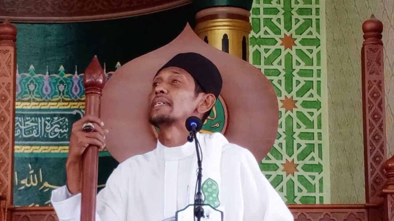 WALED BUSTAMI.  JANGAN BANGGA TELAH MELAKUKAN AMAL KEBAIKAN. , BERDO'ALAH AGAR AMAL DITERIMA ALLAH.