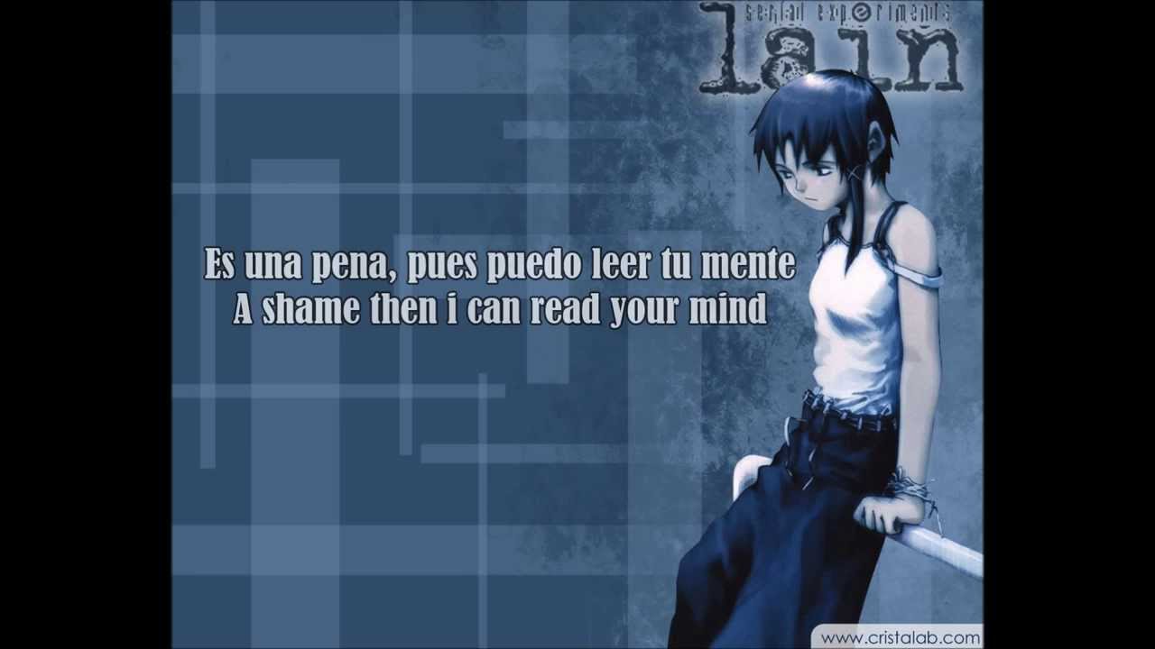 Serial Experiments Lain Opening Full Letra Espanol Lyrics Youtube