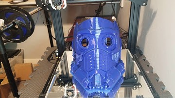 3d printed star lord mask