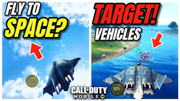 *NEW* JACKAL JET can FLY TO SPACE? TARGET VEHICLES! in CALL OF DUTY MOBILE🥵 #jackal