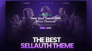 I Made the Cleanest SellAuth Theme Yet..