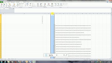 How to create a fasta file with trimmed sequences in excel