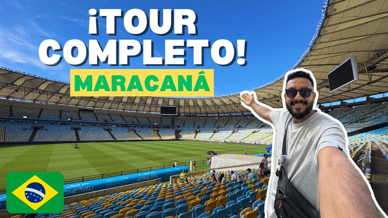 Hice el TOUR DEL MARACANÁ y visité los MUSEOS MÁS IMPORTANTES de RÍO #3 4K