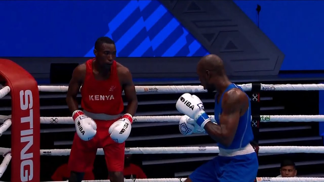 R64 (71KG) MAINA BONIFACE MOGUNDE (KEN) vs HIELD CARL LEVITICUS (BAH) | IBA World Championships 2023