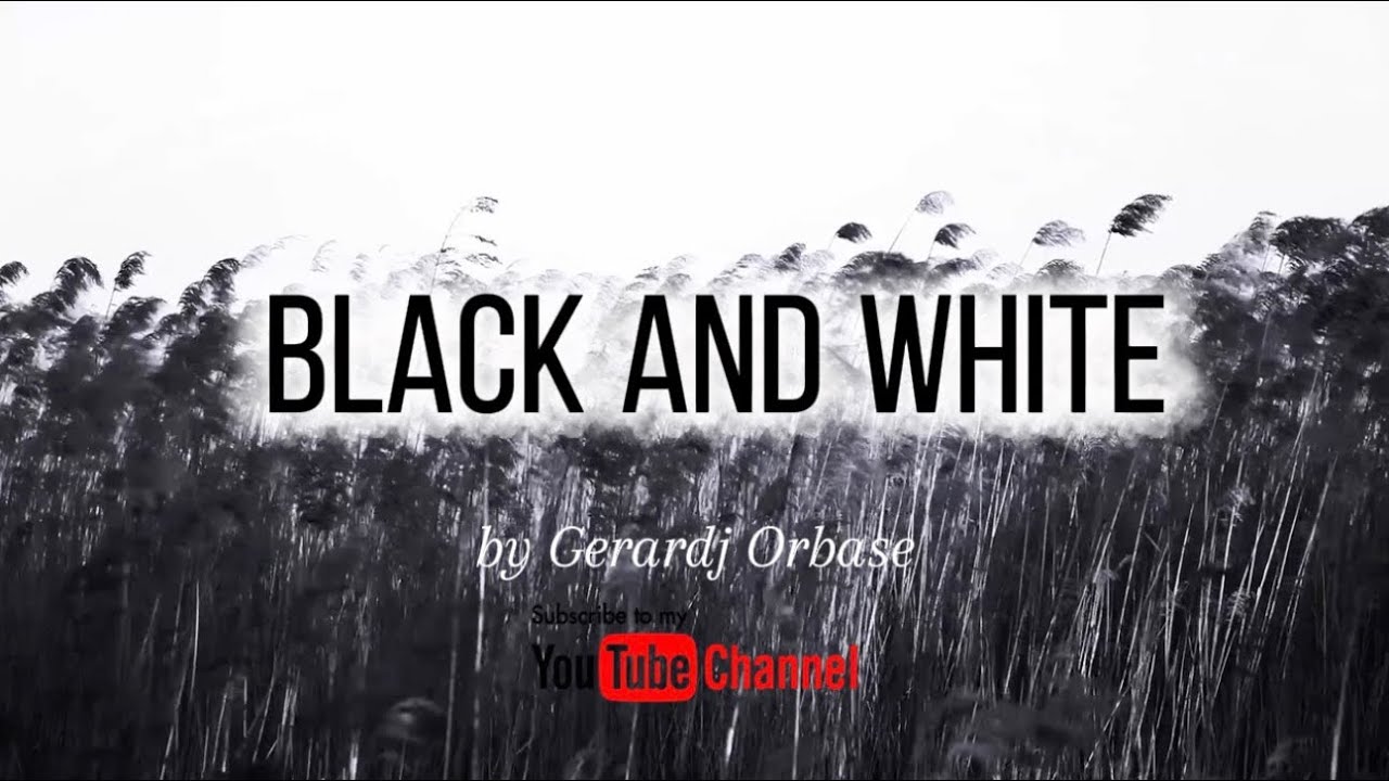 BLACK AND WHITE — A Song About Hope, Struggles, and Rising Again