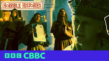 Funky Monks | Horrible Histories Song | CBBC