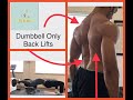 Dumbbell Only Full Back Workout for Gaines