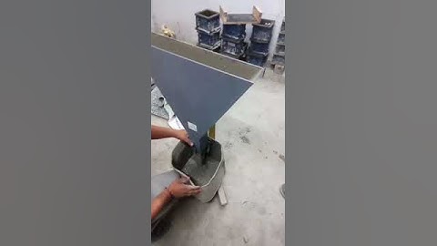 V funnel for scc concrete