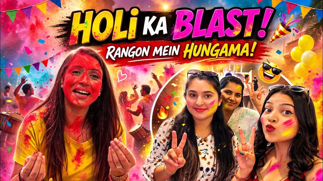 Gym Holi Party Celebration | Full On Fun 😍🎊#dailyvlog #dailyroutine #viral #vlog 