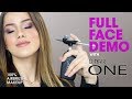 100% Handheld Airbrush Kit Makeup demo: The One by Dinair / Tutorial Trucco Aerografo Portatile