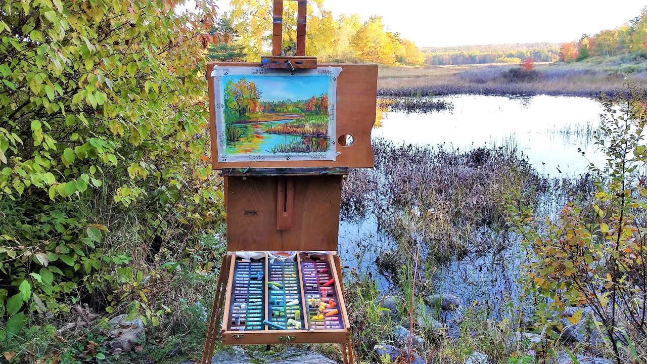 How I Made My Plein Air Setup — Seamless Expression  Plein air easel,  Plein air watercolor, Plein air paintings