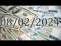 Եվրոյի, դոլարի և ռուբլու փոխարժեքն այսօր (08/02/2024)