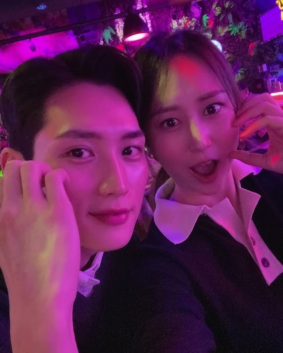 #Jungwoo and #Eunwoo's cute dynamics! 😎🌊#returnofsuperman