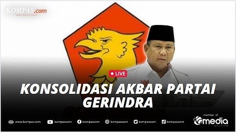 🔴LIVE - Gerindra Gelar Konsolidasi Akbar di Jakarta International Velodrome