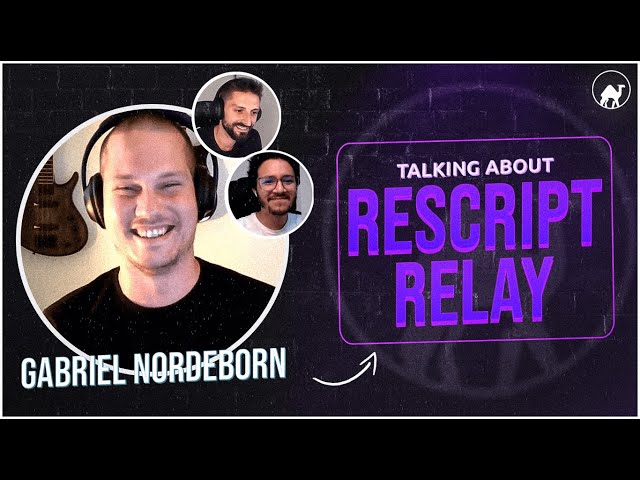 emelletv #1 with Gabriel Nordeborn talking about ReScript and Relay