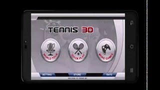 Game Tenis Android Seru Banget, Tennis 3D screenshot 1