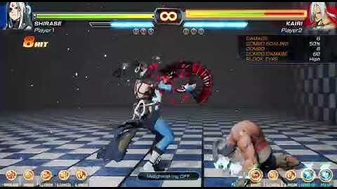 Fighting Ex Layer - Shirase Combo