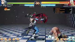 Fighting Ex Layer - Shirase Combo