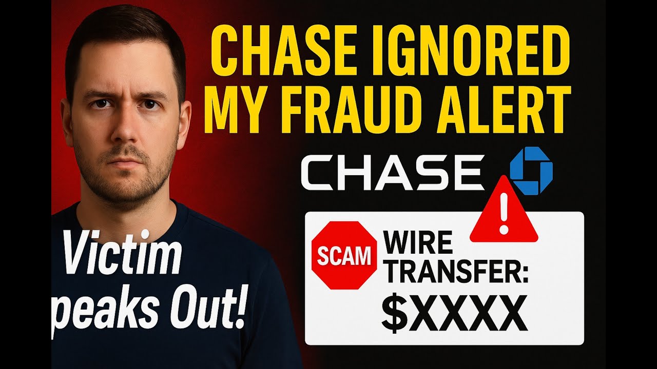 Chase Bank's Shocking Fraud Negligence YouTube