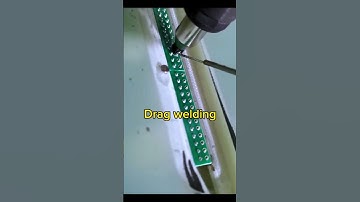 Drag welding⚙️👩‍🔧