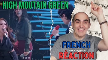 Na Ying(那英)&Hua Chenyu(华晨宇)&Ai Wei(艾薇) - High Mountain Green ║ French Reaction !