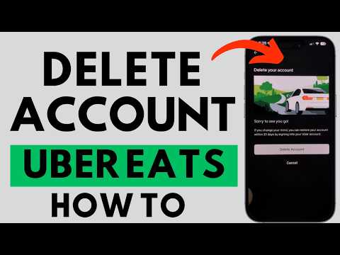 How to Delete Uber Account in Uber Eats App - iPhone, Android, & Samsung