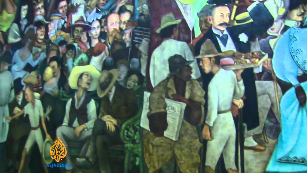 تشجع الشرطة فن الكتابة على الجدران في مدينة مكسيكو