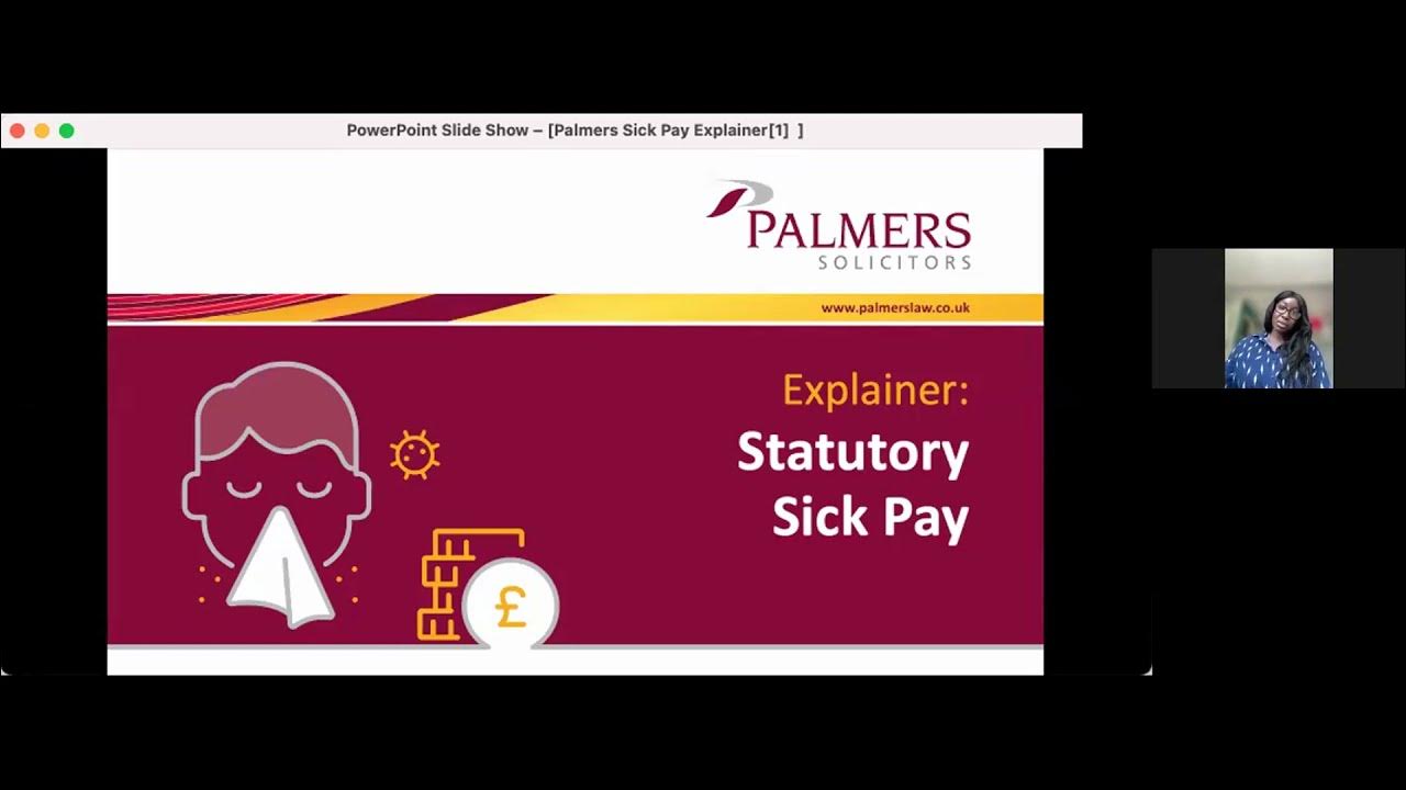 Explainer Statutory Sick Pay YouTube
