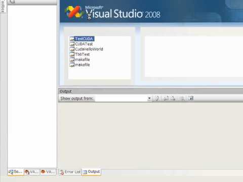 install CUDA under Visual Studio 2008 with syntax highlighting and autocompleting