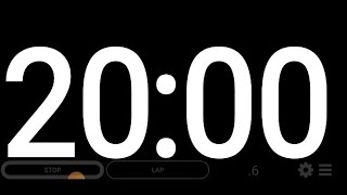 20minutetimer timer| 1/20mintcountdown | stopwatch time Start Now ‎@SaimClock 