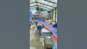 Fully Automated packaging system accomodating MULTIPLE bottle sizes #packaging #beverages