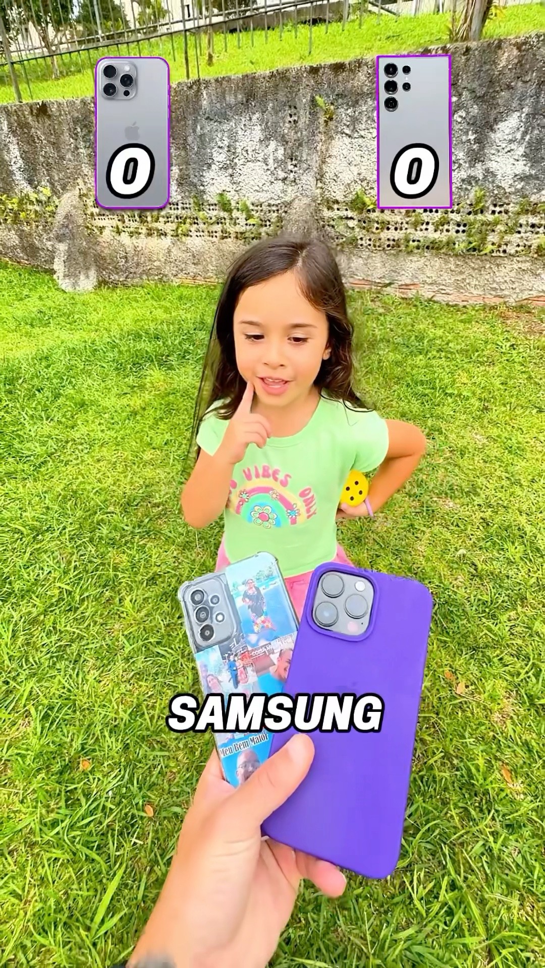 Samsung ou iPhone? #shorts