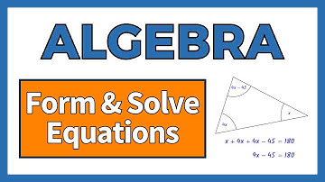 Forming and solving equations | GCSE Maths | The Online Maths Tutor
