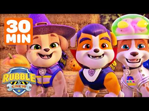 Rubble’s SPOOKY Halloween Adventures! 🎃🐾 | 30 Minutes | Rubble & Crew