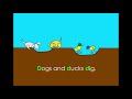 Letter D Alliteration | Alphabet D Sentence for Kids | 알파벳 D 문장 애니메이션