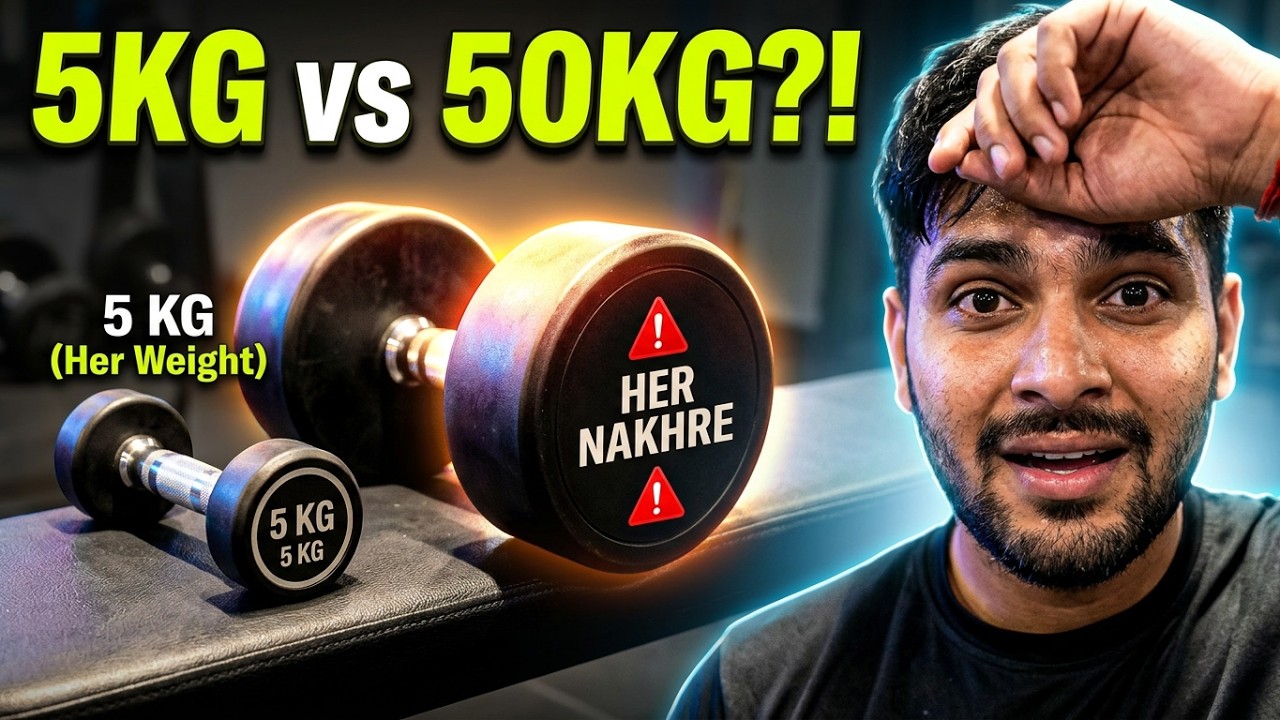 Gym ka sabse bhaari dumbbell uthana aasan hai, par uske nakh