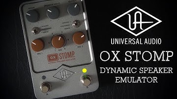 Universal Audio UAFX OX Stomp Dynamic Speaker Emulator (Stereo)