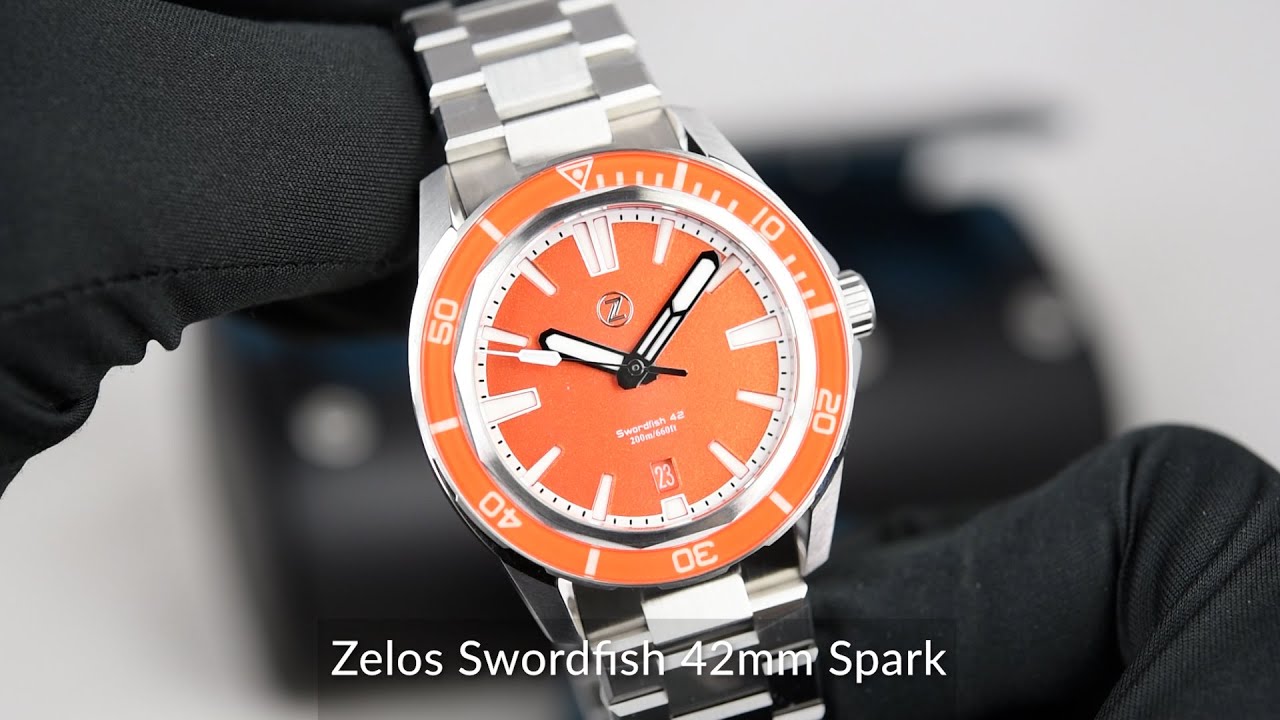 Zelos Swordfish 42mm Spark - YouTube